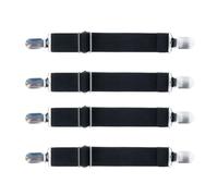 2 pinzas ajustables para botas, 25 cm - 50 cm, elásticos, correas para botas, pantalones, estribos, correas de piernas, pinzas para moto, barco, clips para mujeres, hombres, motociclistas, pantalones