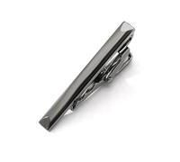 2 pinzas de corbata de metal para hombre, sencillas y prácticas, ideales para trajes, uso diario y bodas.,4,5 cm