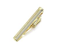2 pinzas de corbata de metal para hombre, sencillas y prácticas, ideales para trajes, uso diario y bodas.,4,5 cm