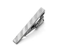 2 pinzas de corbata de metal para hombre, sencillas y prácticas, ideales para trajes, uso diario y bodas.,4,5 cm
