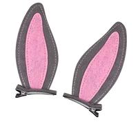 2 pinzas de fieltro para el pelo, diseño de agarre seguro, accesorios para niños y adultos, ligeras y prácticas, elegantes pinzas de fieltro para uso diario