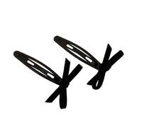 2 pinzas de pelo aterciopeladas con lazo para mujeres y niñas, elegantes accesorios para el cabello, horquillas suaves y ligeras para uso diario para niños