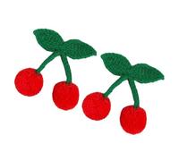 2 pinzas de pelo de frutas de felpa elegantes para mujer, antideslizantes, horquillas de moda para uso diario y ocasiones especiales