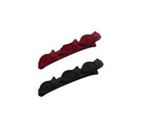 2 pinzas de pelo trenzadas retro, fáciles de usar, de doble capa, trenzadas para mujeres y niñas, estilo fácil de usar
