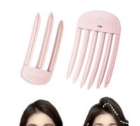 2 pinzas para el cabello voluminizadoras para flequillo esponjoso, herramienta fácil de volumen de corona alta para mujeres y hombres, clips de elevación de raíces para un peinado natural hinchado y