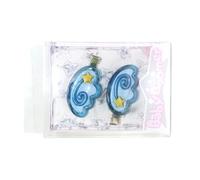 2 pinzas para el pelo de ala de los años 2000, accesorios para el pelo, agarre seguro para festivales de música y eventos temáticos de anime
