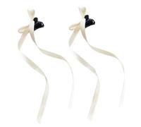 2 pinzas para el pelo de cinta pequeña, lazos para el pelo, pasadores para el pelo, lazos franceses, accesorios para el cabello, pinzas para el cabello, para mujeres y niñas