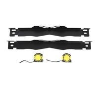 2 placas de herramientas de alineación de dedos, herramienta de alineación de ruedas, medición precisa, herramientas de alineación frontal de hierro, automotrices para SUV, UTV y