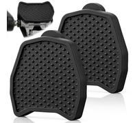 2 placas de pedal SPD-SL para pedales de clic Shimano - Placa ligera de nailon para pedales de bicicleta de carretera, compatible con Tiagra 105 Dura-Ace UT, SPD SL pedal adaptador a pedales planos
