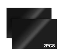 2 placas de plástico de 3 mm, 30 x 20 cm, placas de plástico ABS, color negro, para modelismo, manualidades, manualidades, guardabarros, decoración del hogar