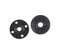 2 placas de presión de disco de respaldo de amoladora con construcción de acero al carbono para un pulido seguro y uso profesional