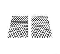 2 placas deflectoras de rejilla de chimenea diseñadas para contener y apoyar un funcionamiento más limpio y seguro de la chimenea