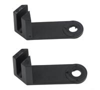 2 placas guía de polea de máquina Smith, bloques de fijación antideslizantes de cable de acero para estantes de entrenamiento de fuerza, rodillos de plástico resistentes al desgaste para reducir la