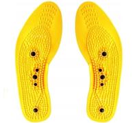 2 plantillas magnéticas para masaje, circulación, sangre, pies, universales, zapatos