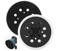 2 Platos De Lijado 125 mm Con Gancho Y Bucle, 8 Orificios Para Polvo, Almohadilla De Repuesto Dura Para Lijadora Excéntrica Discos Plato De Lijado De Compatible Con Bosch PEX 300 AE/PEX 400 AE Y RS035