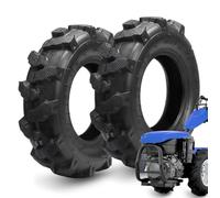 2 Pneumatici 4.00-8 TM Copertoni rinforzati 4PR Gomma ruote per uso Agricolo Trattorino Motocoltivatore Falciatrice