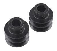 2 poleas de correa de hierro tipo A, motor compatible con 168F 170F para una mejor transferencia de potencia y eficiencia (19 mm)