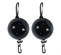 2 Poleas Retráctiles 12m Caza Silenciosa 2 Poleas Retráctiles(Black Package 1)