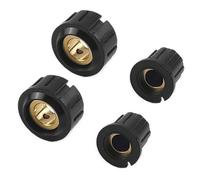 2 pomos de control de potenciómetro universales para altavoces, pedal de efecto, amplificador de volumen de guitarra duradera, perillas de guitarra eléctrica