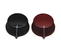 2 pomos de guitarra para pedal de efecto amplificador de guitarra, punteros de repuesto, pieza de guitarra