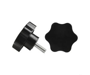 2 pomos de repuesto 792002 para cortacésped Hustler y varios equipos industriales con diseño de perilla roscada