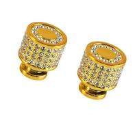 2 pomos elegantes de piedra para gabinete, mango ABS permanente, manijas de ABS modernas para cajones, accesorios de fijación para armario y aparador, tiradores de cristal