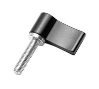 2 pomos giratorios de rosca macho, M4 / M5 / M6, tornillo de palanca de pulgar ajustable con un solo ala