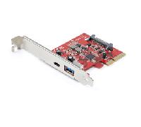 ST PEXUSB311AC3 - PCIe x4 > 1 x USB externo 3,1 Tipo-A, 1x Tipo-C..