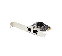 Tarjeta de Red PCIe - STARTECH.COM - 2 Puertos - 10/100/1000Mbps - Wake-on-LAN - VLAN