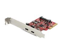 StarTech.com - Tarjeta Adaptadora PCI Express de 2 Puertos USB-C 3.1 Gen 2 10Gbps