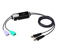 2-Port USB Boundless Cable KM Switch
