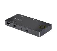 2-Port USB-C KVM Switch PD Pass-through C2-H46-UC2-PD-KVM