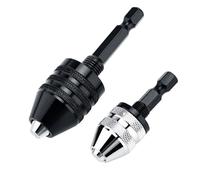 2 portabrocas hexagonales de 14 pulgadas sin llave de cambio rápido para brocas de impacto, accesorios de herramientas eléctricas