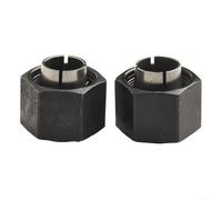 2 portabrocas y tuerca de enrutador de 1/2 pulgada de 12 mm para DW616 DW618, compatible con Bosch 1617 1618 Series, pieza de repuesto 2610906283 326286-03