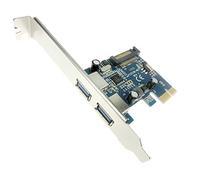 2 Ports USB 3.0 PCI-E Card PCI Express Card PCIe to USB 3.0 Controller with Low Profile Bracket