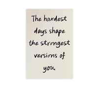 2 pósteres motivacionales en lienzo, decoración de dormitorio, paisaje, oficina, habitación, regalo, 30 x 45 cm