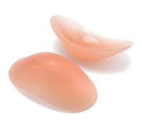 2 potenciadores de hombro de silicona para mujer, antideslizantes, autoadhesivos, almohadillas invisibles realistas, 3.7 x 6 pulgadas
