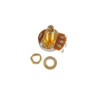 2 potenciómetros de guitarra de eje dividido corto A500K/B500K, potes de control para guitarra eléctrica y bajo