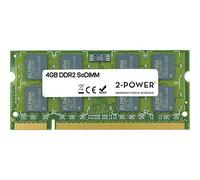 2-Power 2-de alimentación de Corriente MEM4303A - 4 GB DDR2 800 MHz SoDIMM
