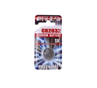 Blister Maxell pila botón Litio CR2032 3V / unidad