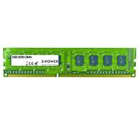 2-Power MEM0302A módulo de - Memoria (2 GB, 1 x 2 GB, DDR3, 1600 MHz, 240-pin DIMM, Verde)