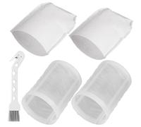 2 prefiltros + 2 filtros para accesorios de aspiradora Makita, juego de prefiltro para CL100/106/180/DCL180, prefiltro parte 451208-3, parte 443060-3