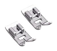 2 prensatelas multifuncionales for puntada recta con sistema de fijación a presión, compatibles máquinas coser Janome, etc