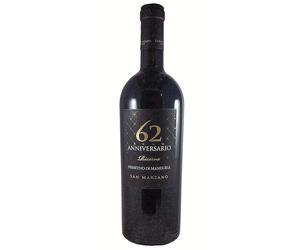 2 Primitivo 62 Aniversario Cantina San Marzano Vino Manduria Dop cl75 4% Apagado