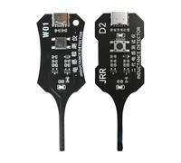 2 probadores de inductancia profesionales con indicador LED, detector de inductor para reparación de placa base de teléfono, puerto USB C, herramienta de prueba de placa base