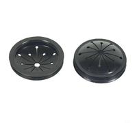 2 protectores contra salpicaduras para eliminación de basura de 3 pulgadas, tapón universal de goma para triturador de residuos de alimentos, cubierta de colador para residuos de cocina (protector