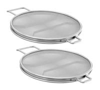 2 protectores contra salpicaduras para Ninja Foodi IG651, accesorios de repuesto de acero inoxidable para parrilla interior Ninja Foodi Smart XL Pro 7 en 1, IG600, IG601, IG651