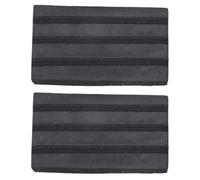 2 protectores de aro de repuesto para bombo de goma antideslizante, herramienta de protección para bombo fácil de usar, inserto protector de goma