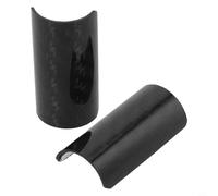 2 protectores de cadena de marco trasero hechos de fibra de carbono para Brompton plegable protección de bicicleta contra el desgaste de la cadena