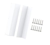 2 protectores de esquina laterales con ángulos de 89°, protector de esquina de metal inoxidable para paredes al aire libre, protectores de esquinas al aire libre